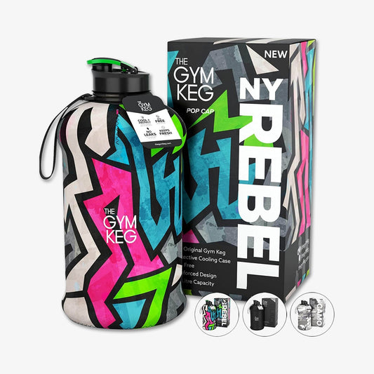 Gym Keg Wasserflasche | NY Rebel Edition | 2.2 L