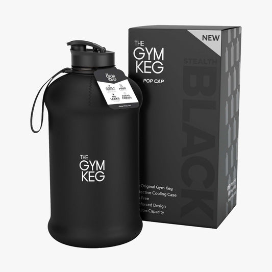 Gym Keg Wasserflasche | Black Edition | 2.2 L