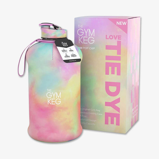 Gym Keg Wasserflasche | Love Tie Dye Edition | 2.2 L
