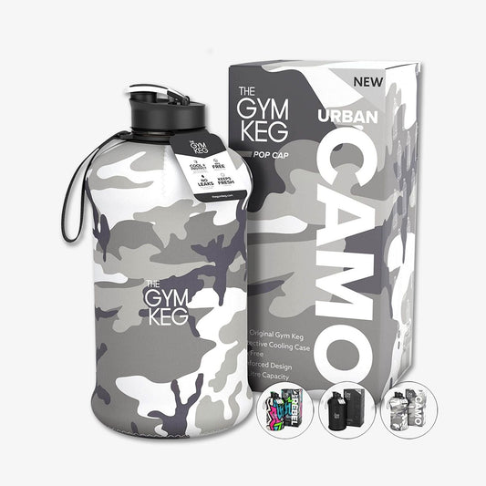 Gym Keg Wasserflasche | Urban Camo Edition | 2.2 L